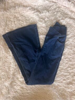 Halara Flex™ High Waisted Crossover Pocket Washed Casual Jeans